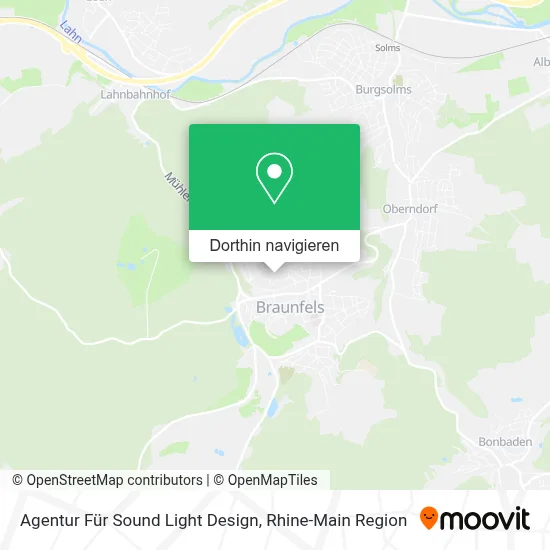 Agentur Für Sound Light Design Karte