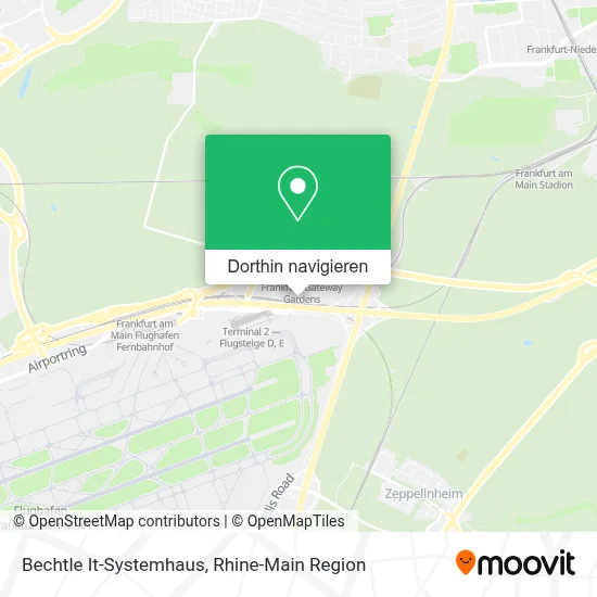 Bechtle It-Systemhaus Karte