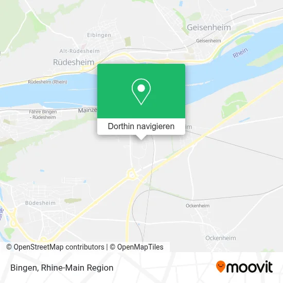 Bingen Karte