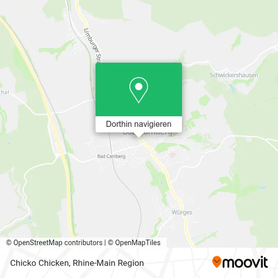 Chicko Chicken Karte