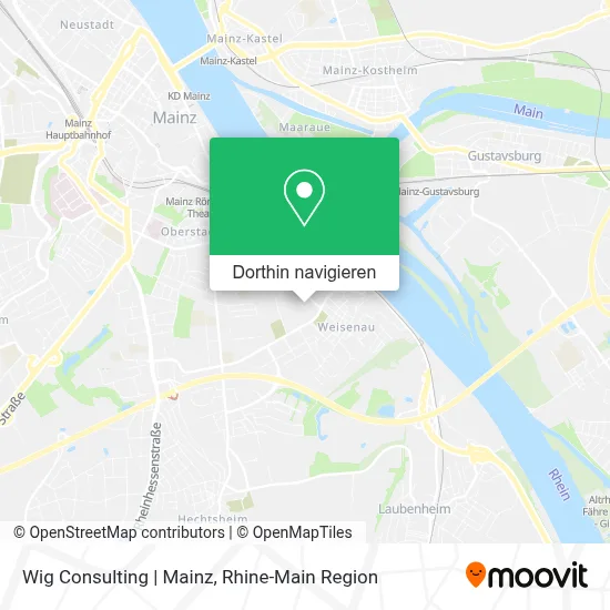 Wig Consulting | Mainz Karte