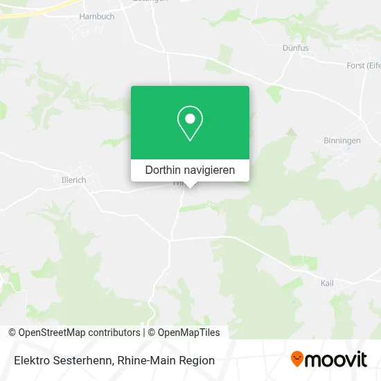 Elektro Sesterhenn Karte