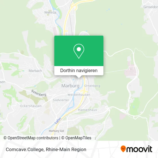 Comcave.College Karte