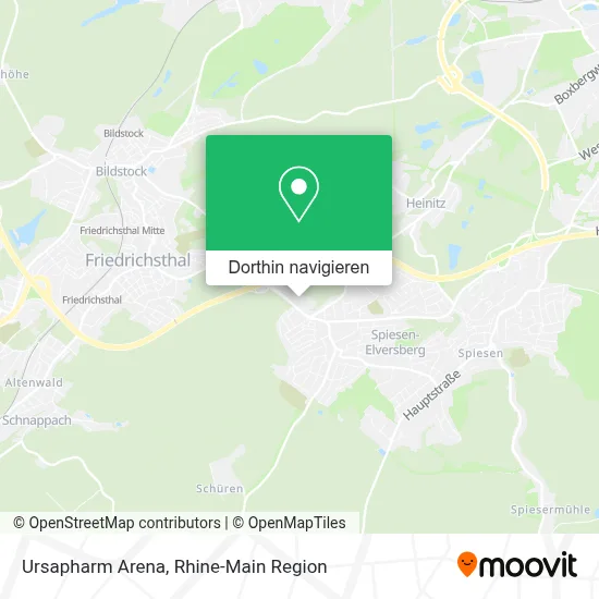 Ursapharm Arena Karte