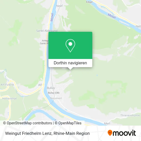 Weingut Friedhelm Lenz Karte