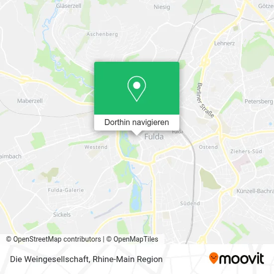 Die Weingesellschaft Karte