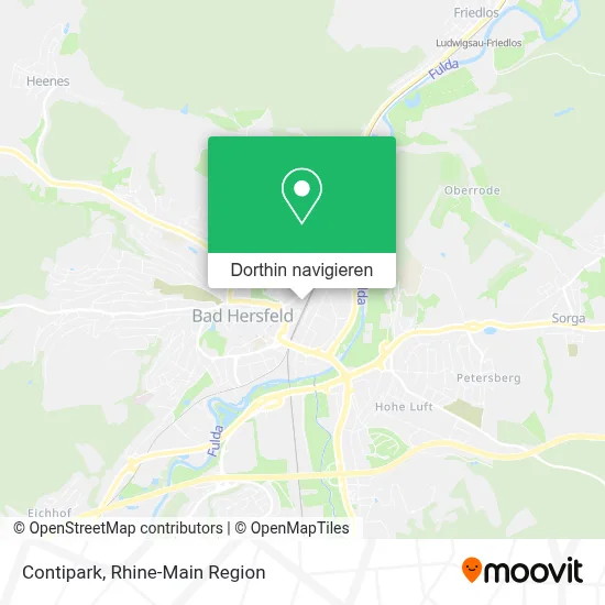 Contipark Karte