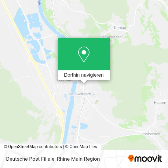 Deutsche Post Filiale Karte