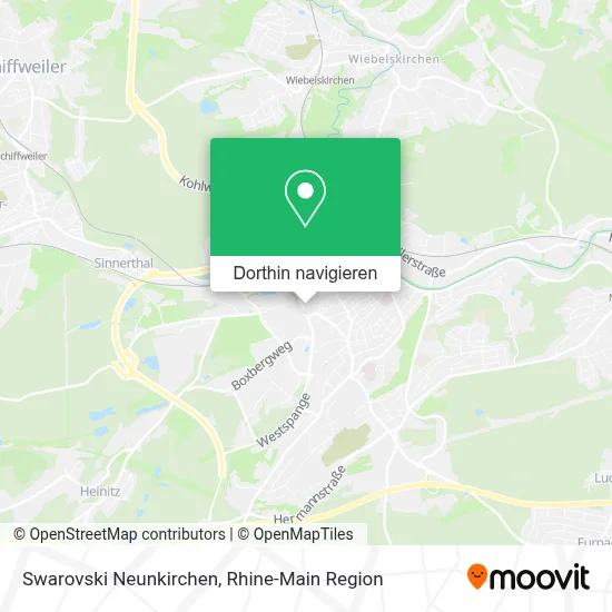Swarovski Neunkirchen Karte