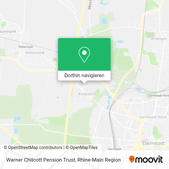 Warner Chilcott Pension Trust Karte
