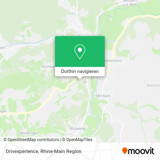 Drivexperience Karte