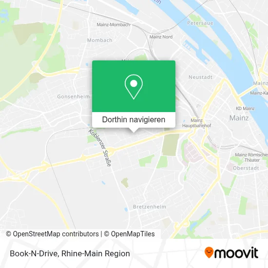 Book-N-Drive Karte