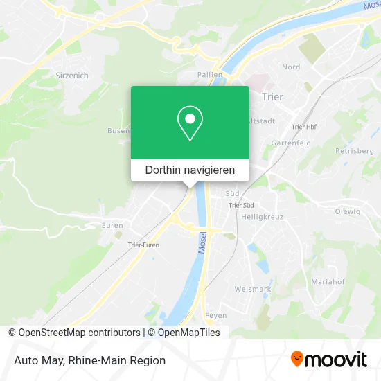 Auto May Karte