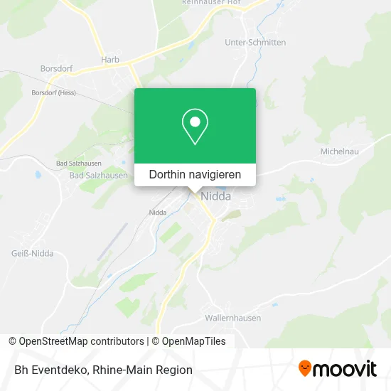 Bh Eventdeko Karte
