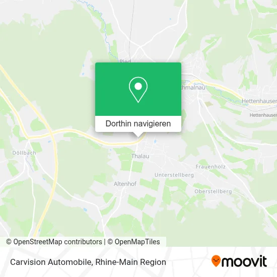 Carvision Automobile Karte