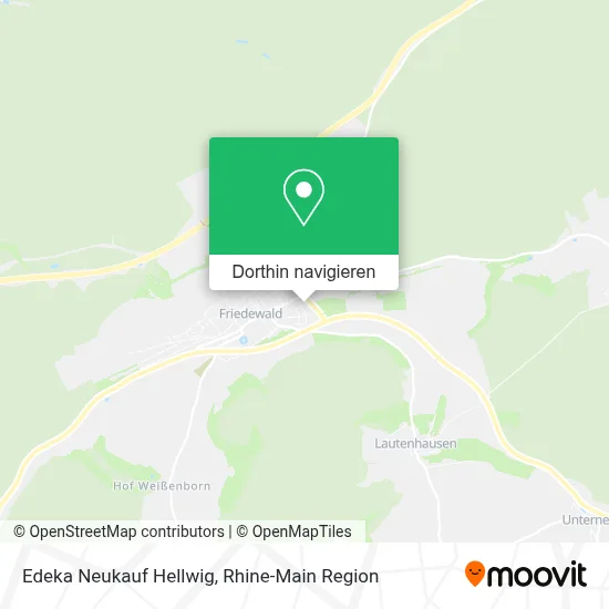 Edeka Neukauf Hellwig Karte