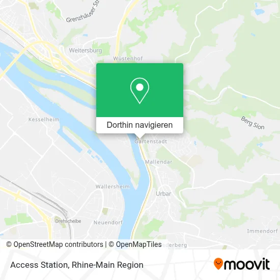 Access Station Karte