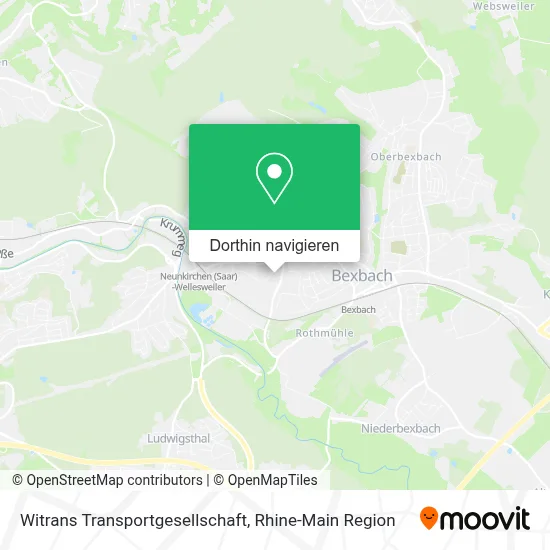 Witrans Transportgesellschaft Karte