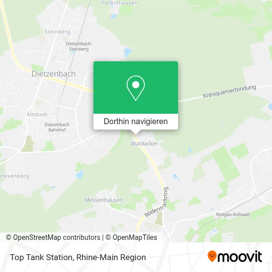 Top Tank Station Karte