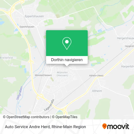 Auto Service Andre Herd Karte