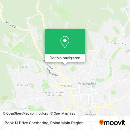 Book-N-Drive Carsharing Karte