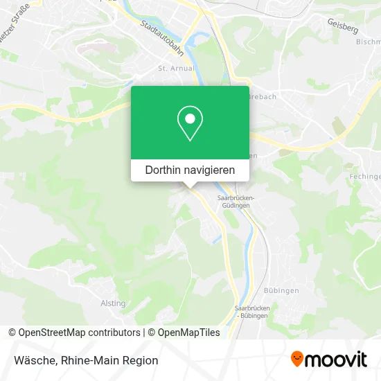 Wäsche Karte