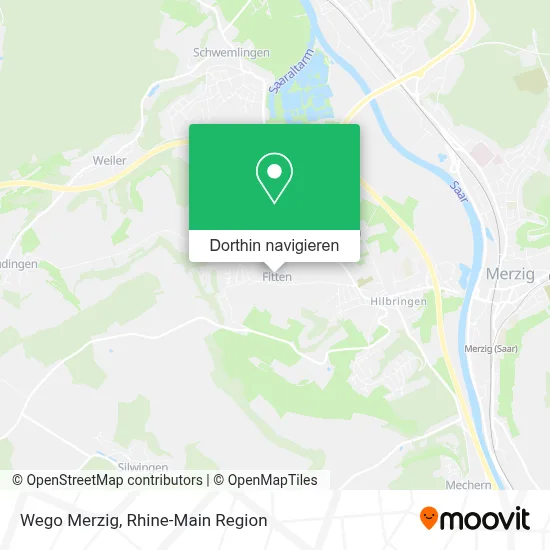 Wego Merzig Karte