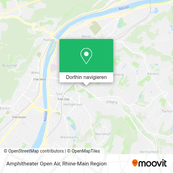 Amphitheater Open Air Karte