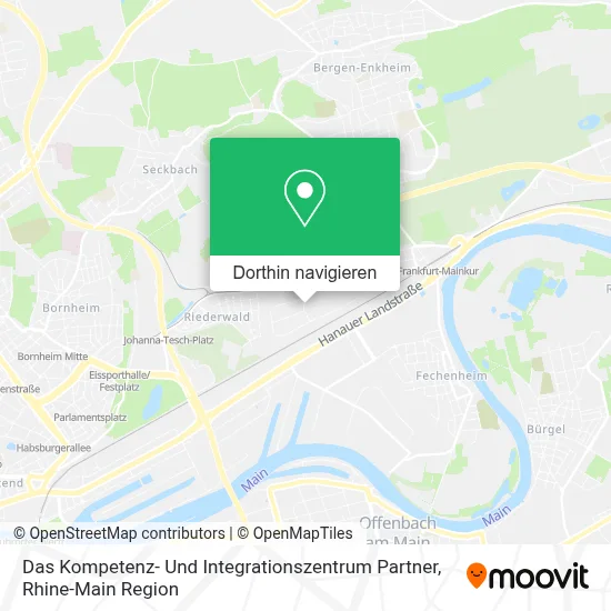 Das Kompetenz- Und Integrationszentrum Partner Karte