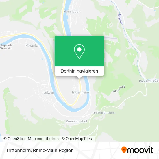Trittenheim Karte