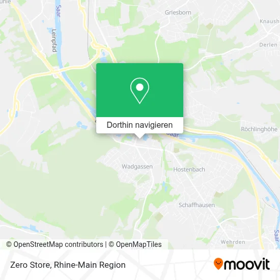 Zero Store Karte