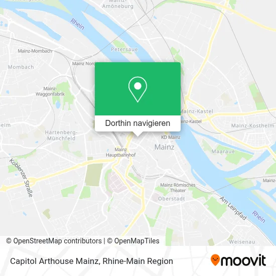 Capitol Arthouse Mainz Karte