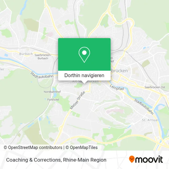 Coaching & Corrections Karte