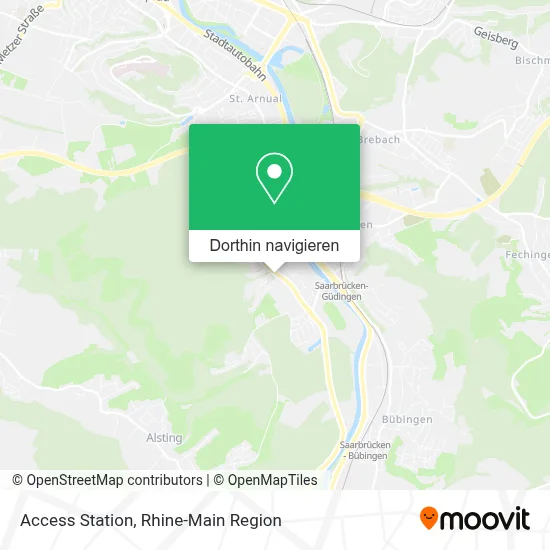 Access Station Karte