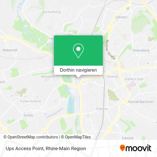 Ups Access Point Karte
