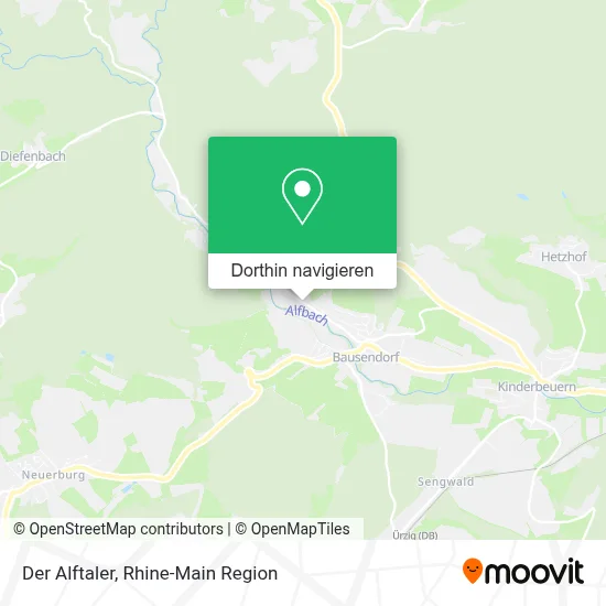 Der Alftaler Karte