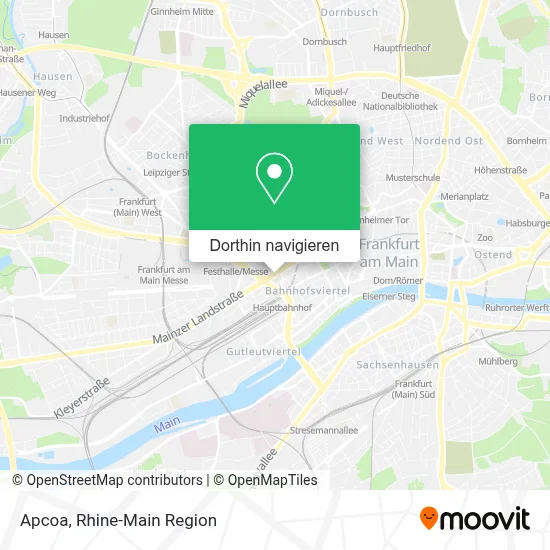 Apcoa Karte