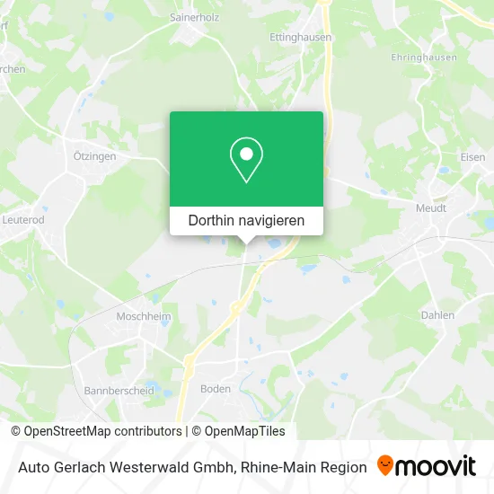 Auto Gerlach Westerwald Gmbh Karte