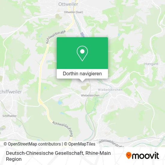 Deutsch-Chinesische Gesellschaft Karte