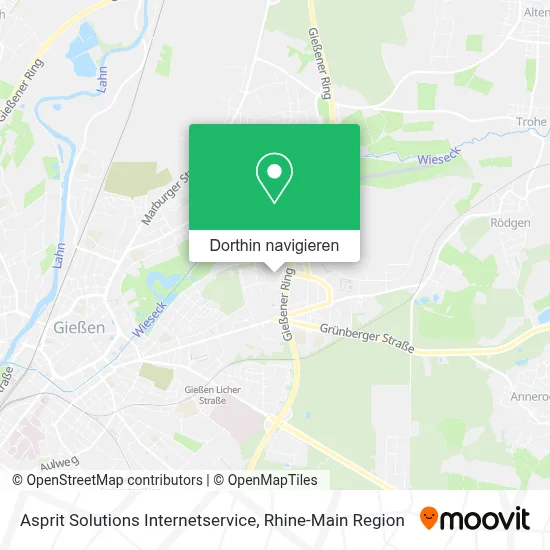 Asprit Solutions Internetservice Karte