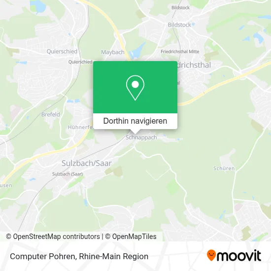 Computer Pohren Karte