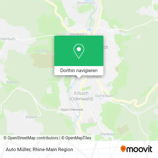 Auto Müller Karte