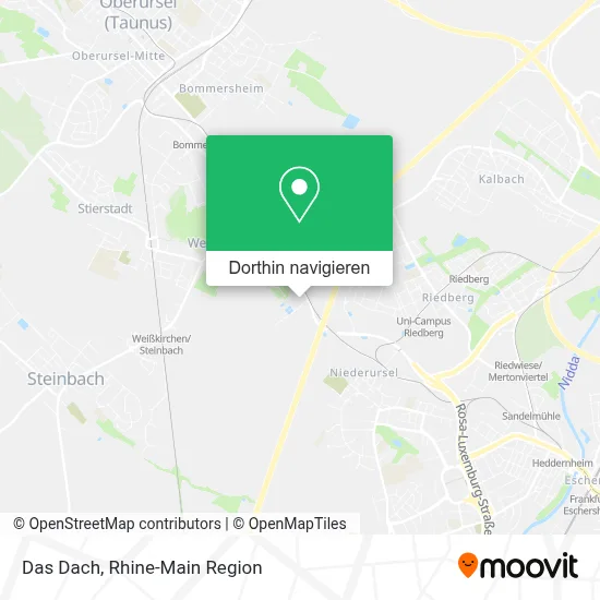 Das Dach Karte