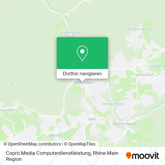 Copro.Media Computerdienstleistung Karte