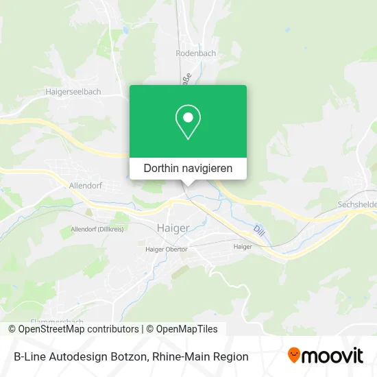 B-Line Autodesign Botzon Karte
