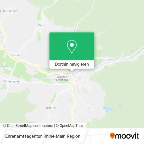 Ehrenamtsagentur Karte