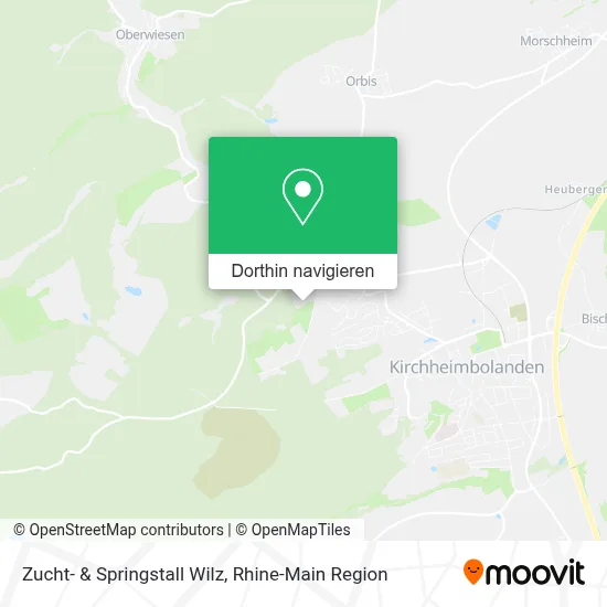 Zucht- & Springstall Wilz Karte