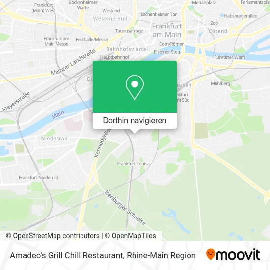 Amadeo's Grill Chill Restaurant Karte