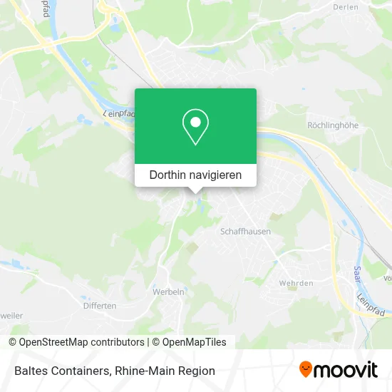 Baltes Containers Karte