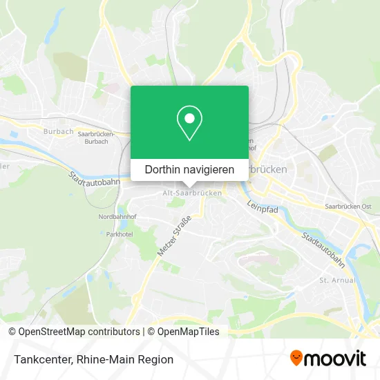 Tankcenter Karte